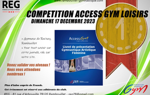 Journée Challenge Access Gym Loisirs le 17/12/2023