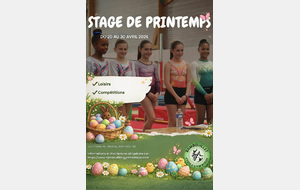 Stage de Printemps